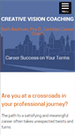 Mobile Screenshot of creativevisioncoaching.com